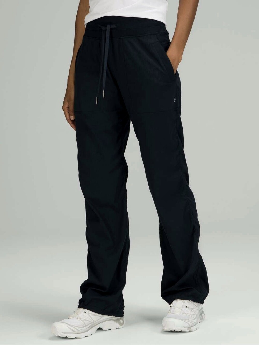 Lululemon unlined Dance Studio Pants, size 2 Full Length, Mid Rise, Black